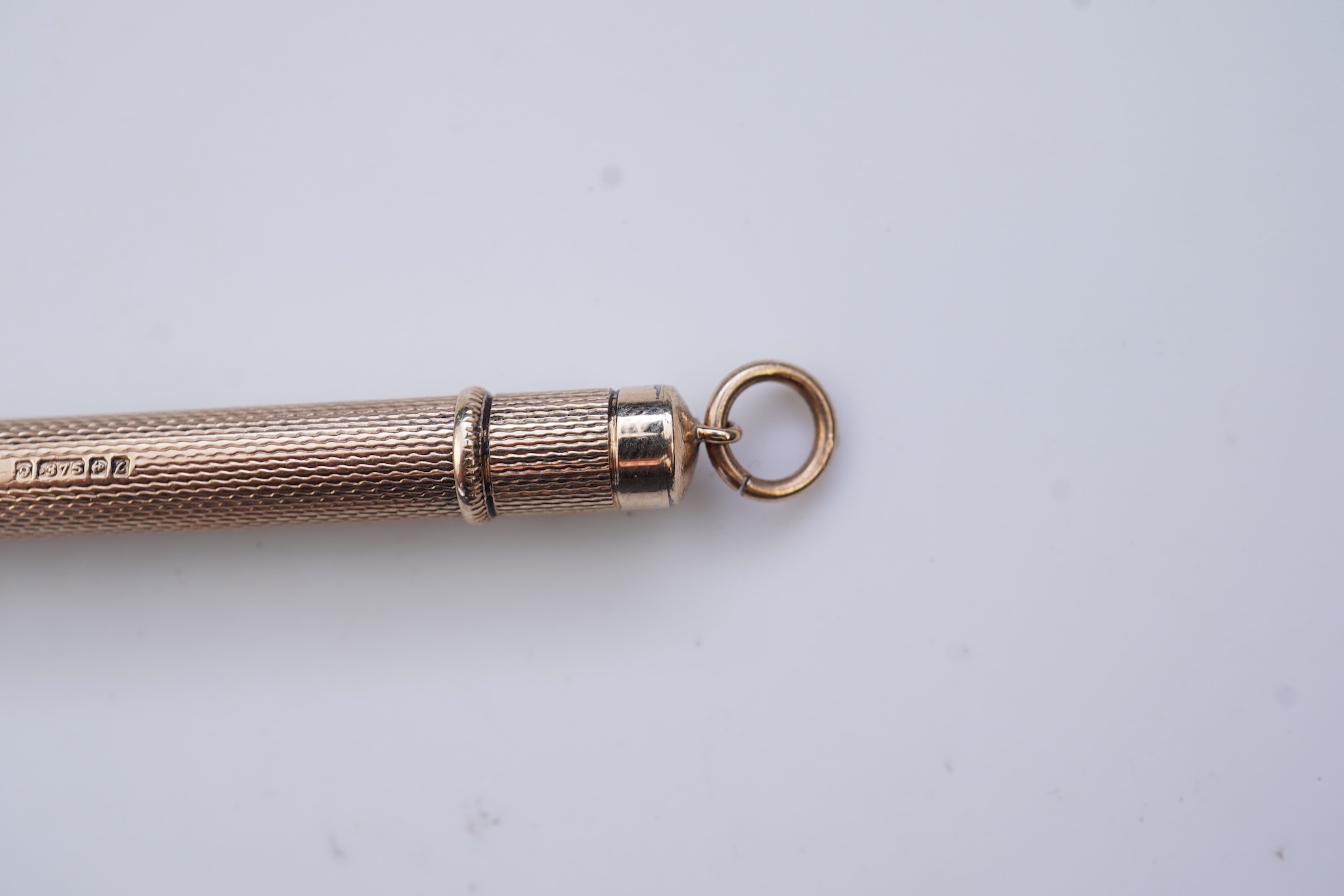 SJ Rood, a 9ct gold-cased propelling pencil, circa 1960
